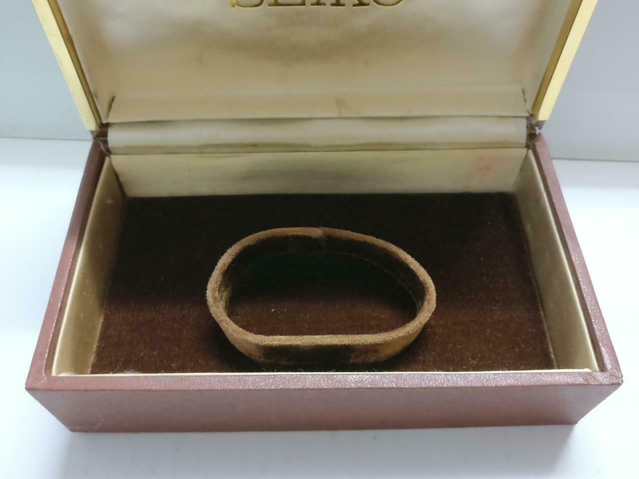 Vintage Japan Seiko Watch Rectangle Empty Box Gift Box (BX029)
