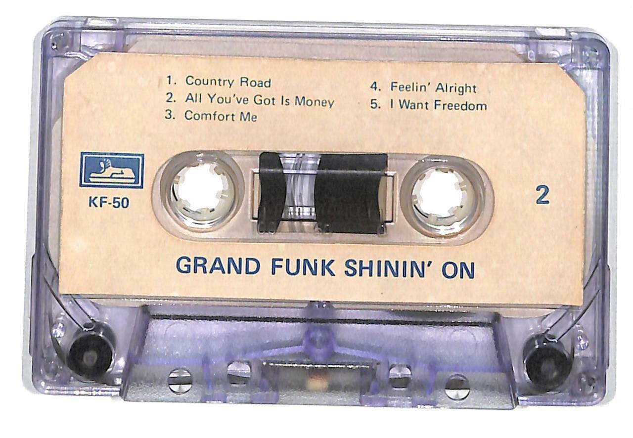 Rare Grand Funk Shinin'On I Want Freedom Singapore English Cassette CT940