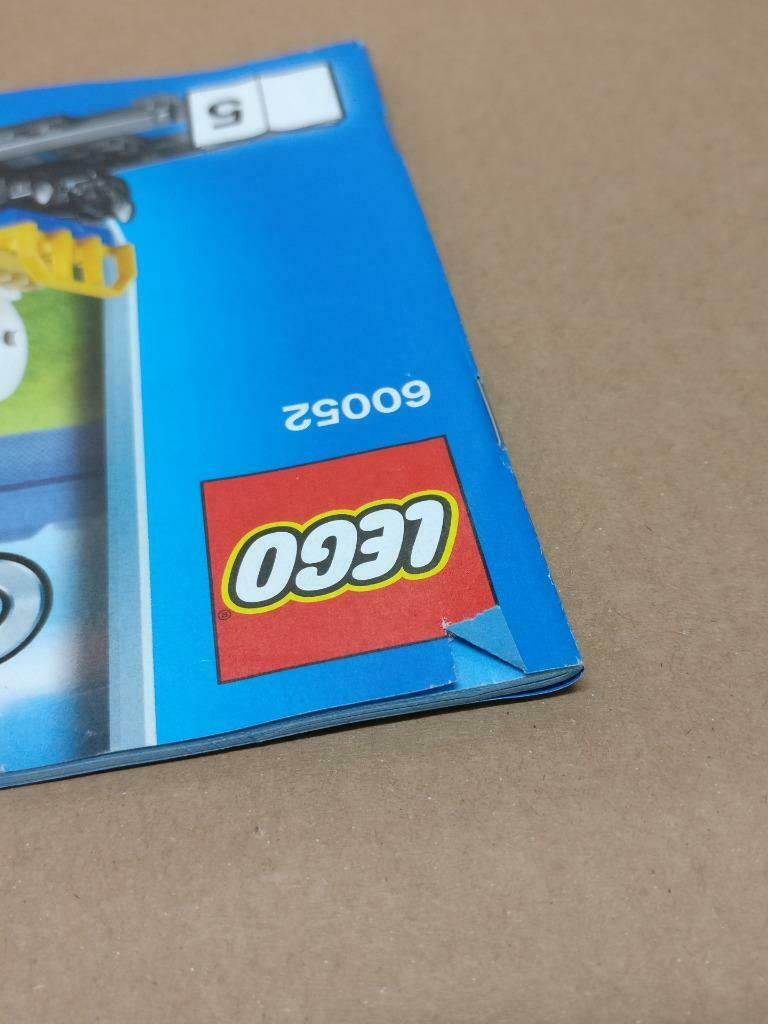 LEGO No. 60052 (5) City Manual Instructions Catalog Booklet (LG023)
