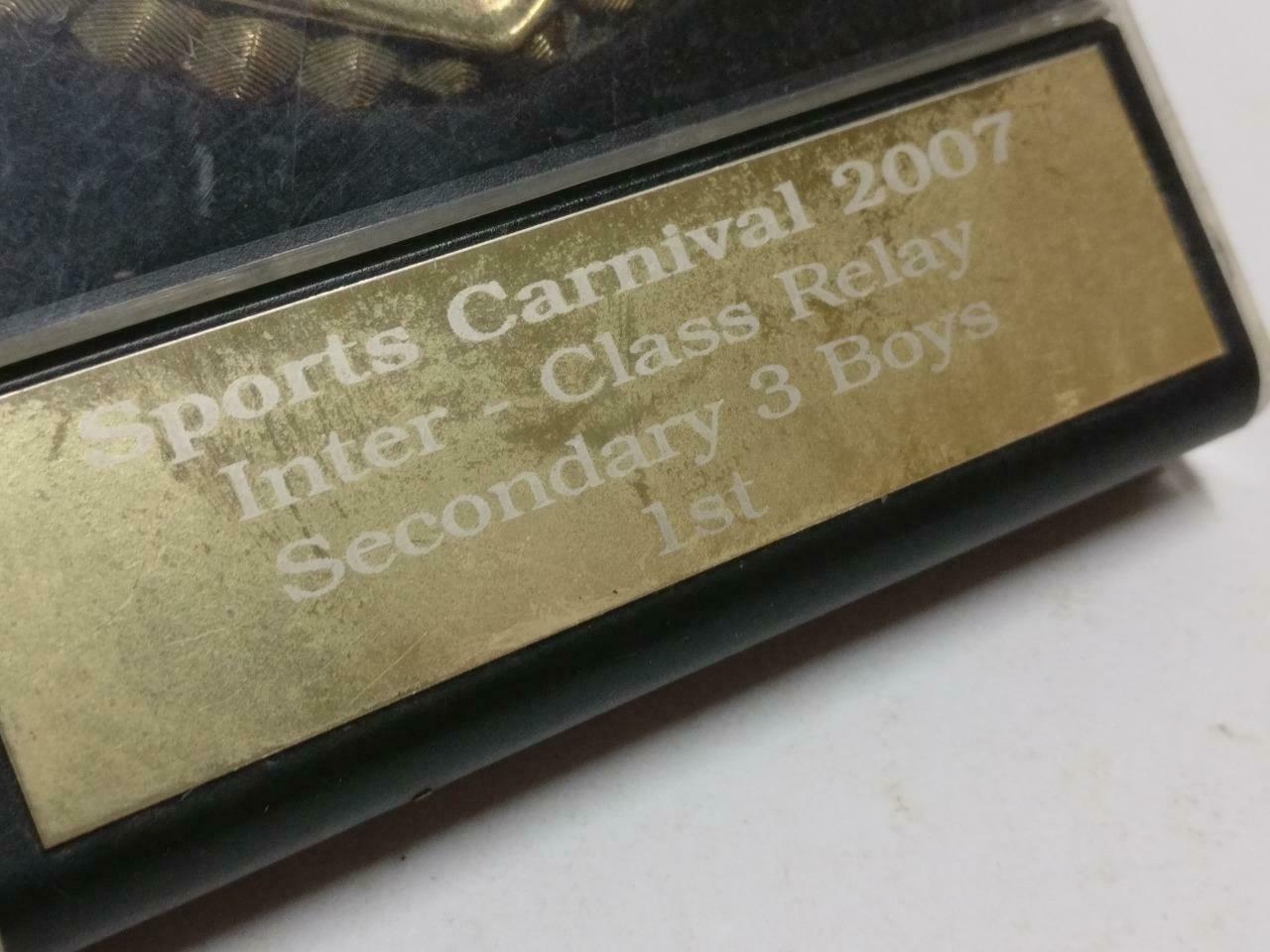 Singapore Bartley Secondary School Sports Carnival 2007 Medal w/ Box (C097)