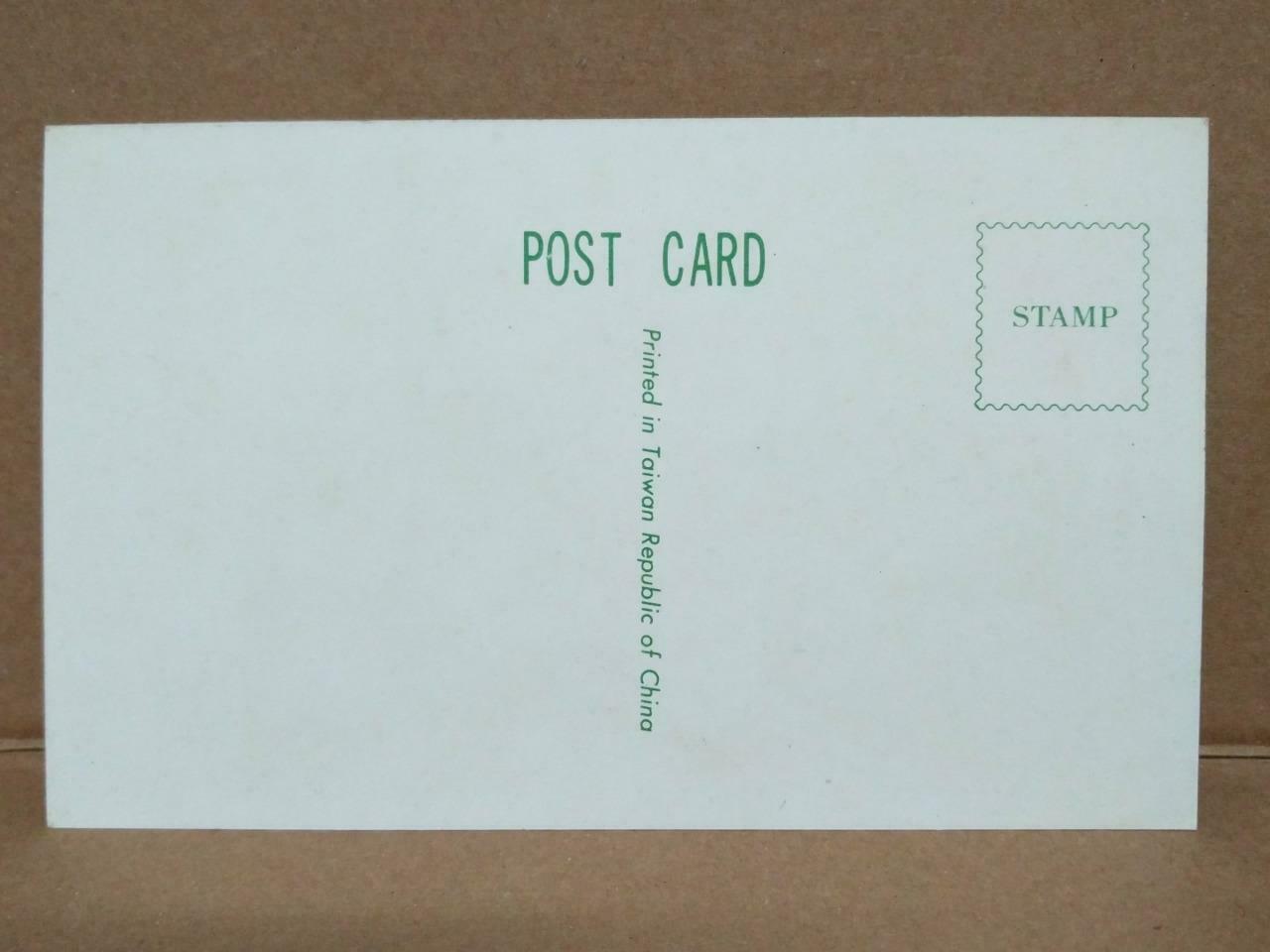 LUCKYPIGEON Taiwan Native Aborigines Custom Bride And Groom Postcard (C1986)
