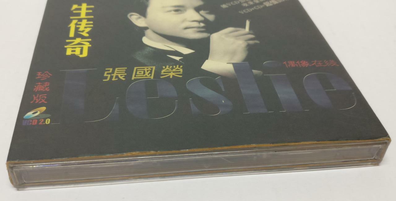 LK888 Leslie Cheung 張國榮 张国荣 Rare China CD + VCD SG Censor Sticker Chinese CD221