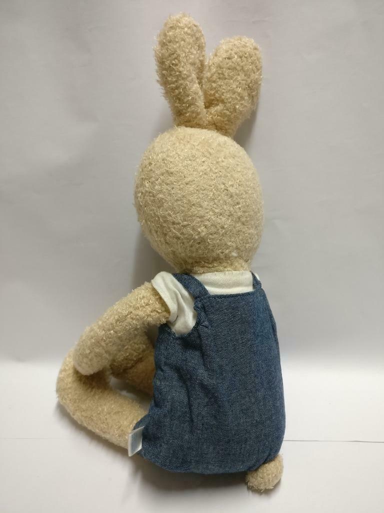 Japan Le Sucre Bunny Blue Jumper Cute Rabbit 16" Plush Soft Toy F/S (PTY077)