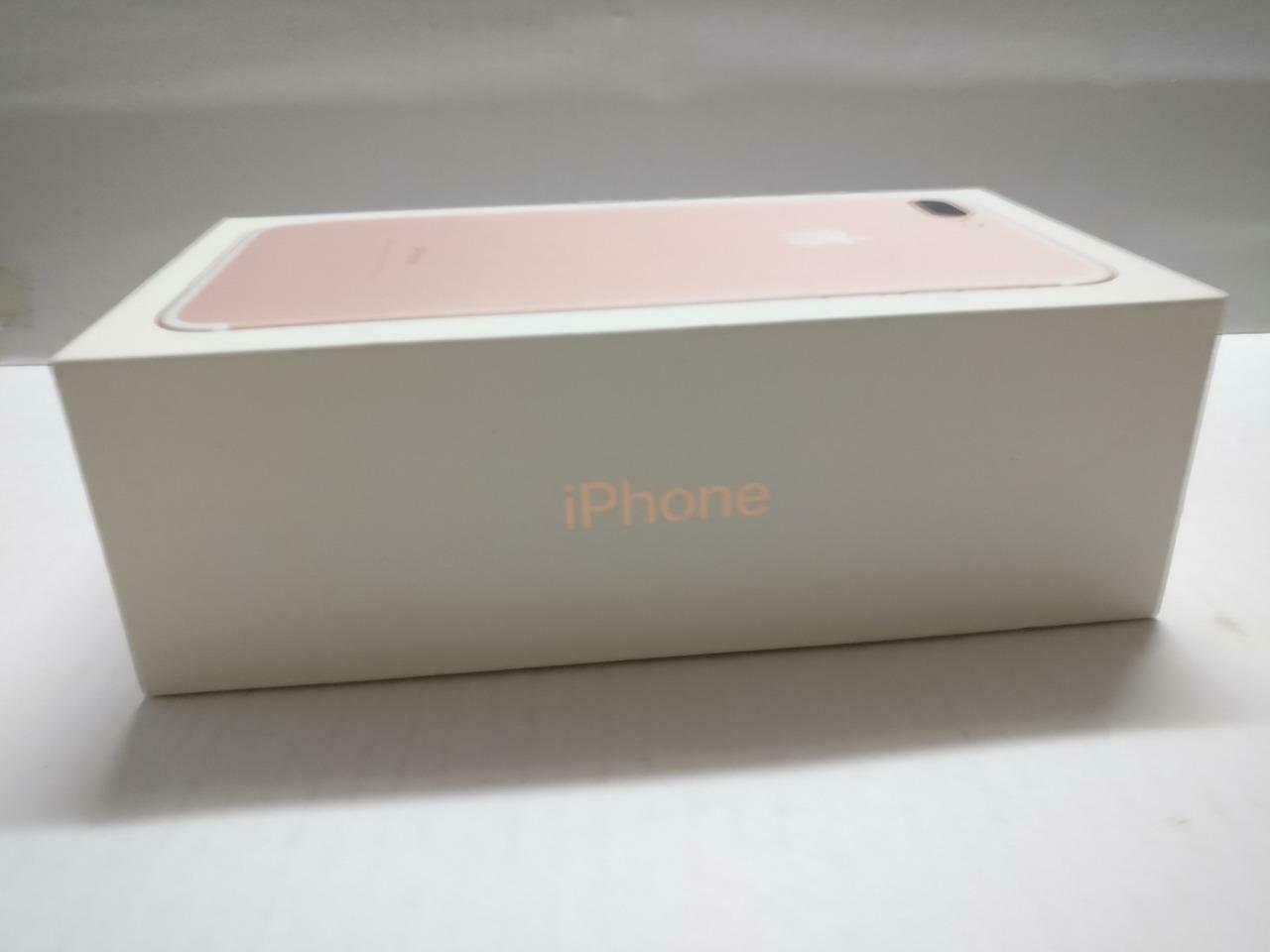 Apple iPhone 7 Plus 128GB With Info Papers White Empty Box Only (BX049)