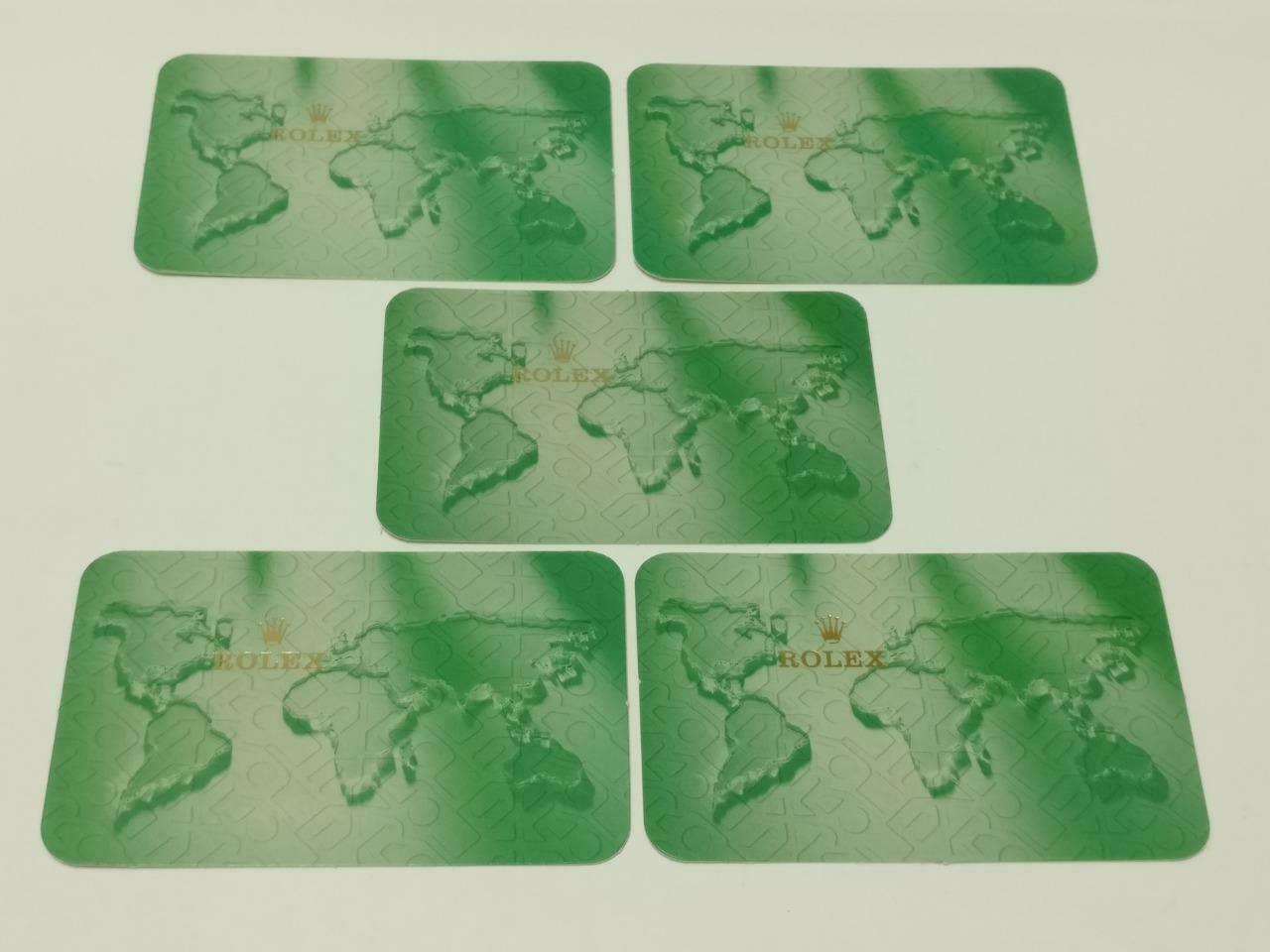 Vintage Rolex 2002 To 2003 Calendar Card x10 F/S (A2424)