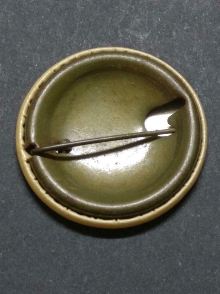 LP888 Vintage BE. CG. 1962 Perth Visitor Plant Round Pin Badge Button F/S B930