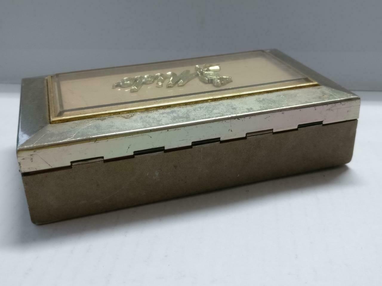 Vintage Mido Watch Ocean Star Metal Empty Box Defective Need Repair parts BX019