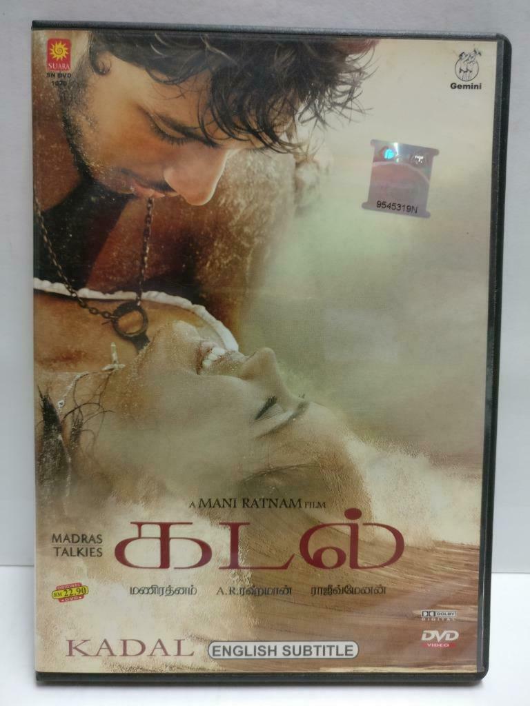 India Bollywood Tamil Movie Kadal Gautham Karthik 2013 Malaysia DVD CD1032