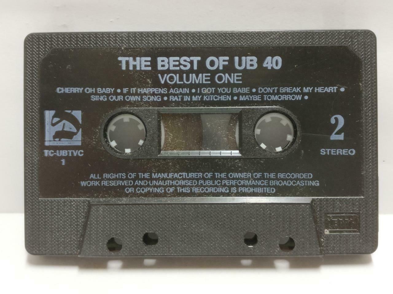 The Best Of UB40 Red Red Wine 1988 Mega Rare Malaysia English Cassette CT508