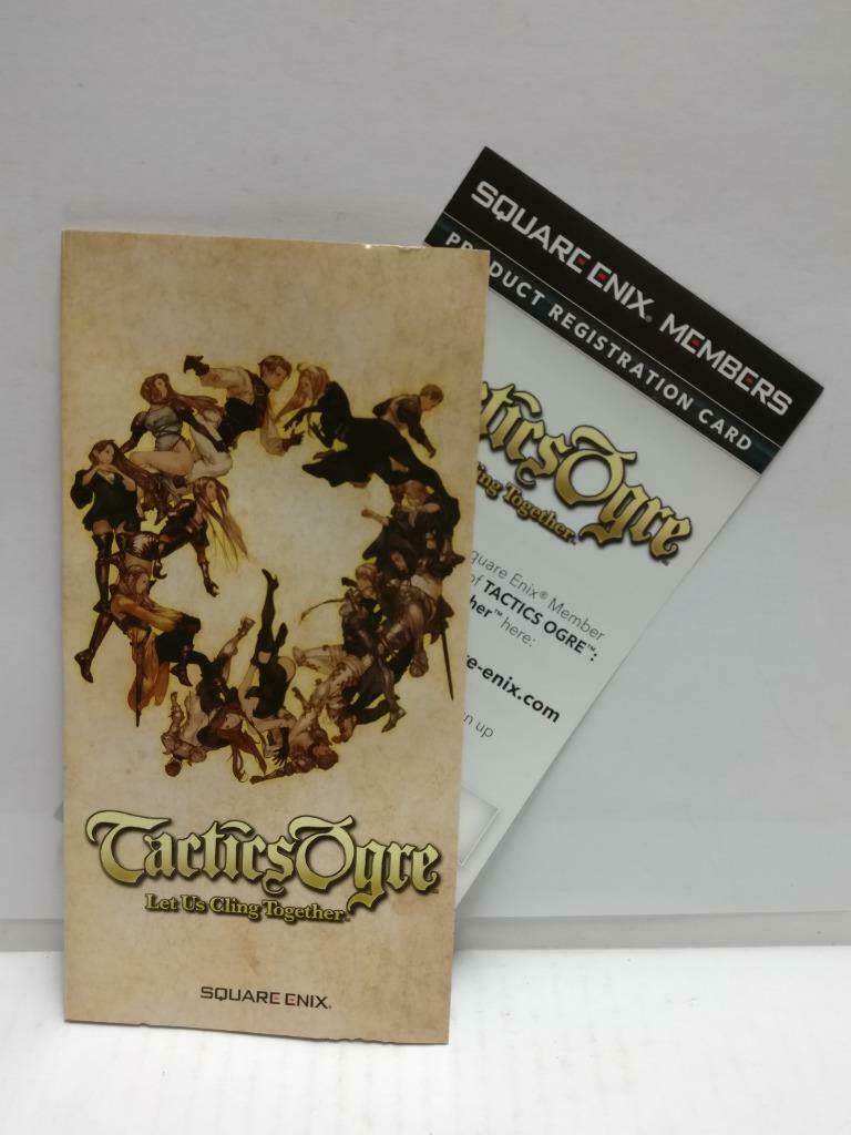 PSP Tactics Ogre Let Us Cling Together With Booklet Austria Game Disc (GA321)