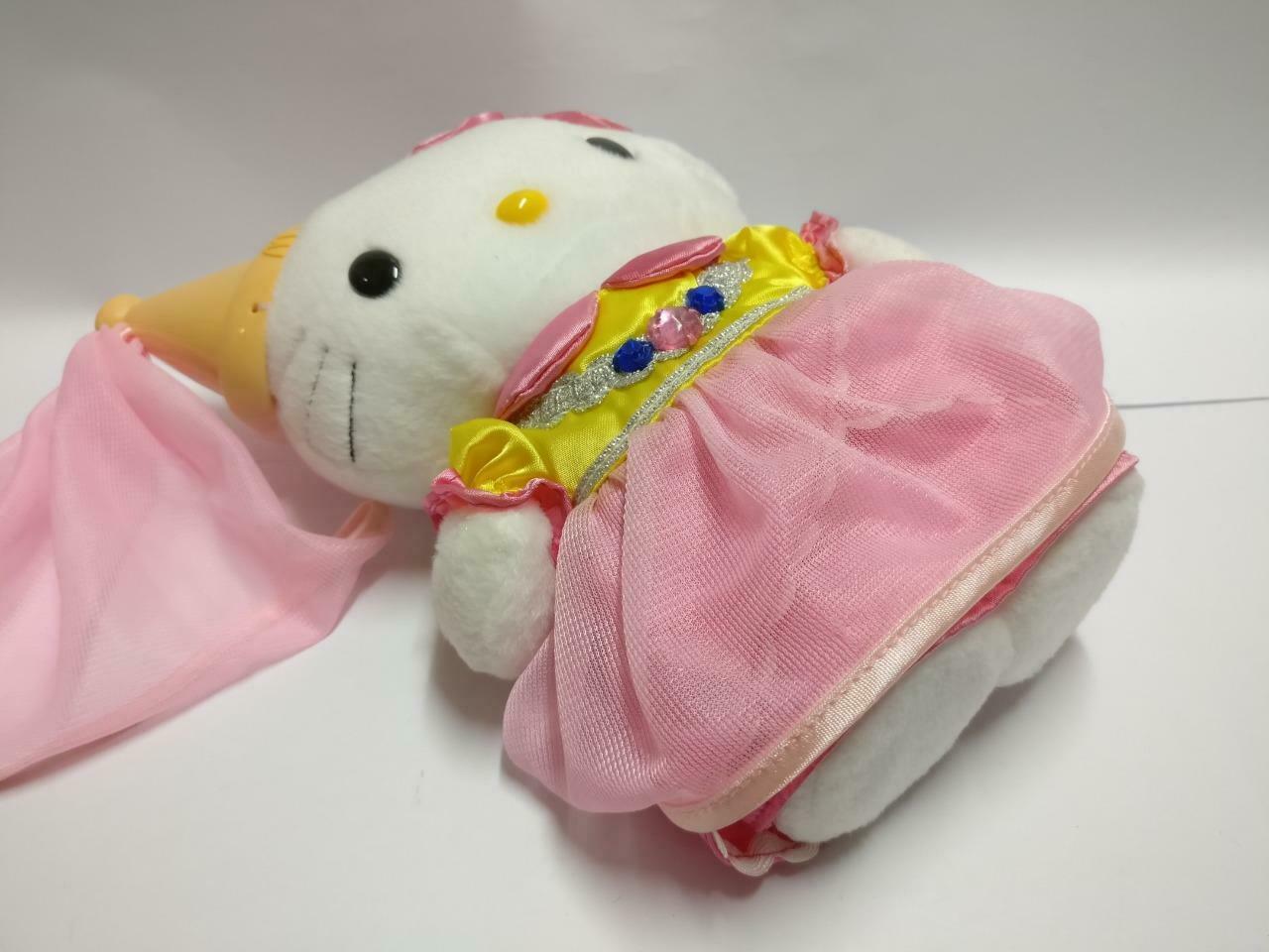McDonald's Happy Meal Hello Kitty Queen 10" 2001 Plush Soft Toy F/S (PTY080)