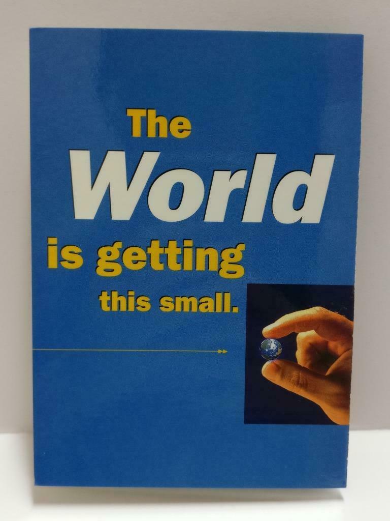 LUCKYPIGEON888 Microsoft Lightbulb Planet Internet Ad 4x Postcard (E0323)