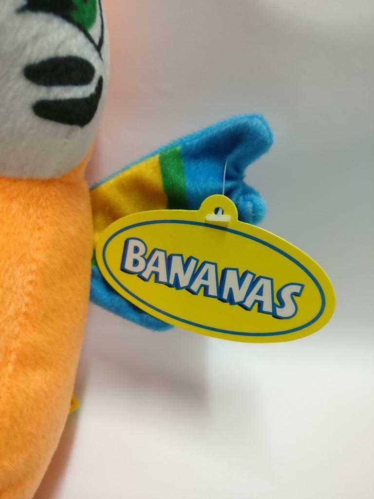 Bananas Parrot Stuffed Animal 8" Plush Soft Toy F/S (PTY017)