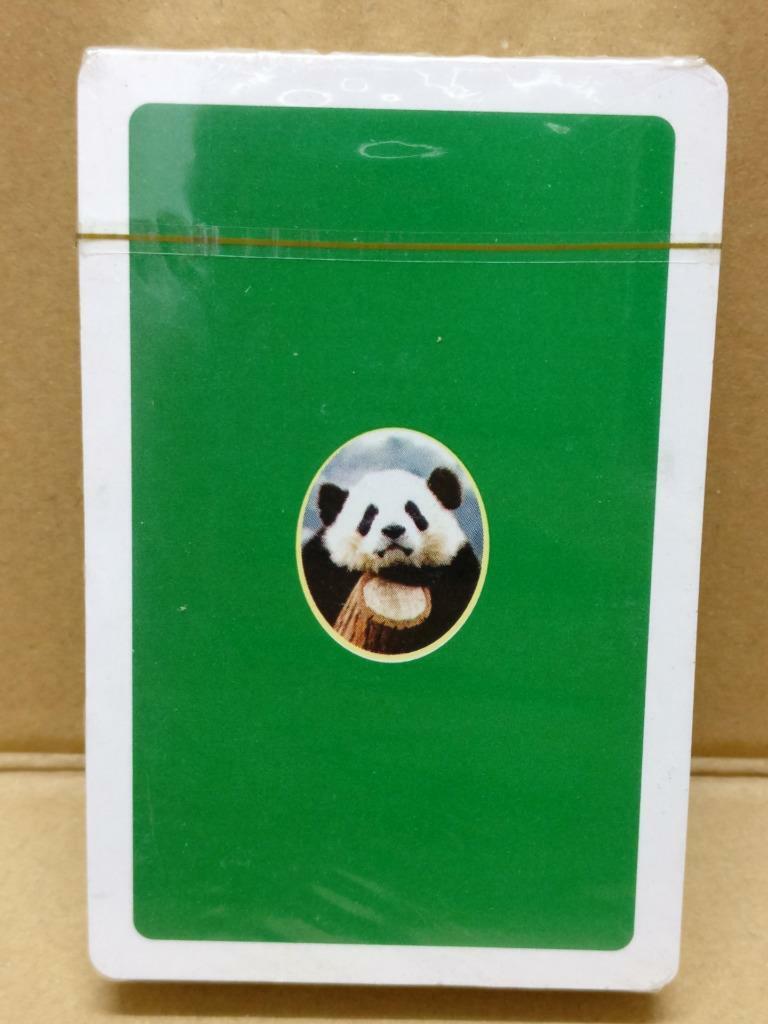 Unused Rare Giant Panda Poker Playing Cards Souvenir (A1974)