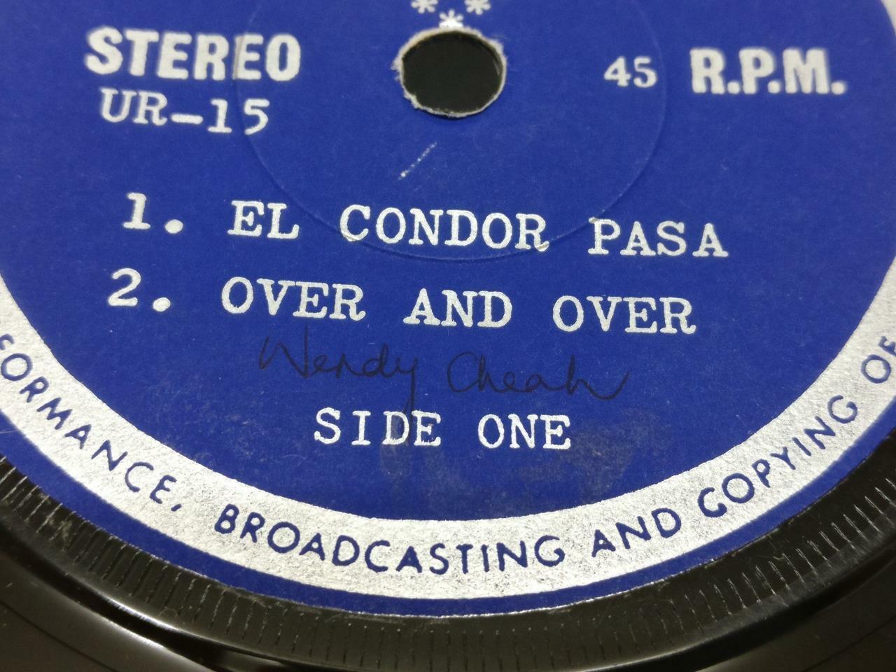 Simon And Garfunkel El Condor Pasa Are You Ready RareLabel EP Singapore 7" EP078