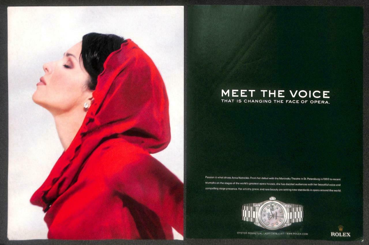 2005 Rolex Watch Oyster Perpetual Magazine Advertisement Print Ad x 2 (P925)