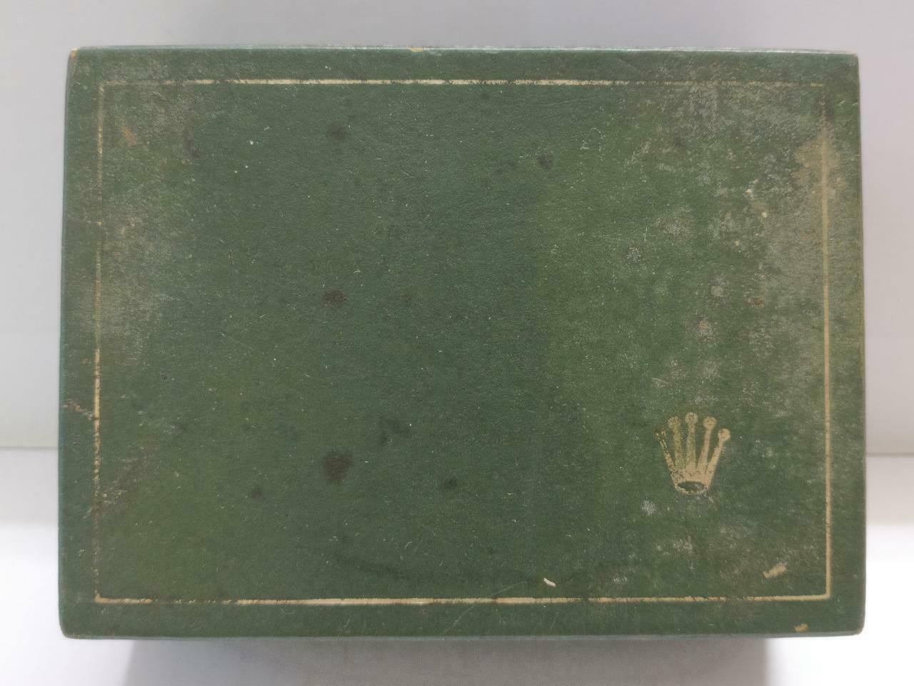 Vintage Rolex Watch Green Empty Box 06.00.06 Switzerland (BX016)