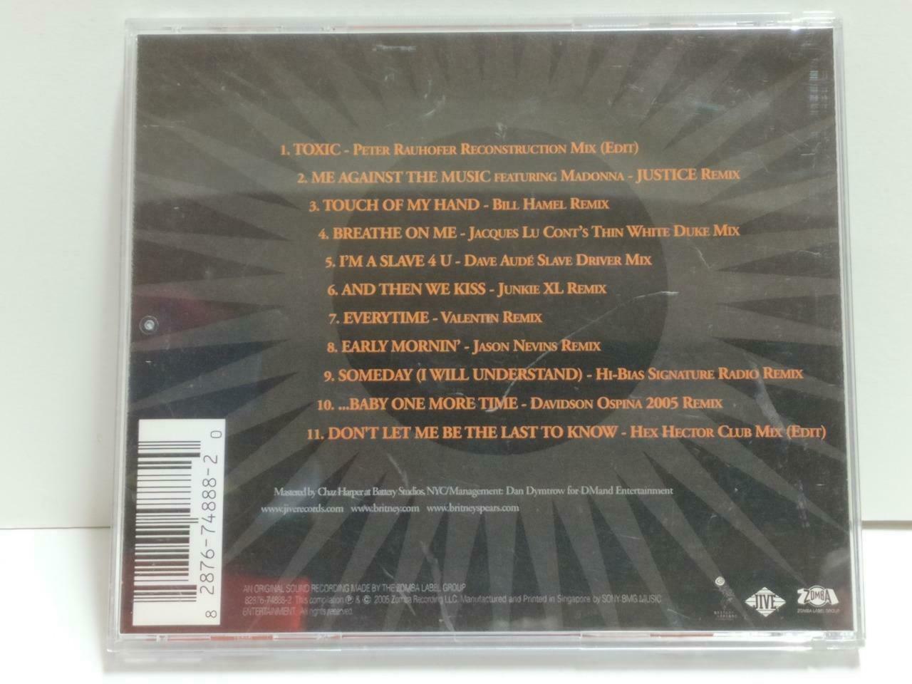 Britney Spears In The Mix The Remixes Promo 2005 Singapore English CD CD1161 D