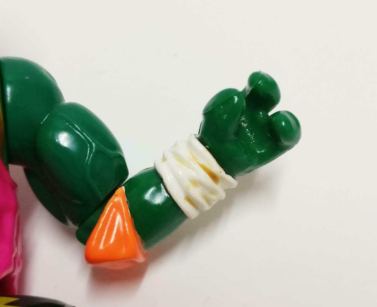 Vintage '91 Teenage Mutant Ninja Turtles Toy Figure Shell Slammin' Mike (A1339a)
