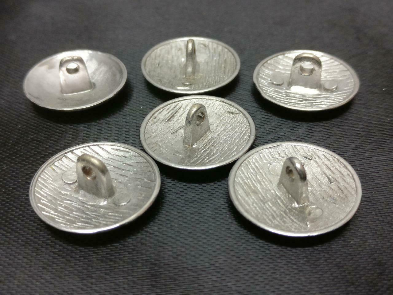 Vintage Rare Singapore Zhong Zheng Secondary School Chinese Buttons x6 (A1877)