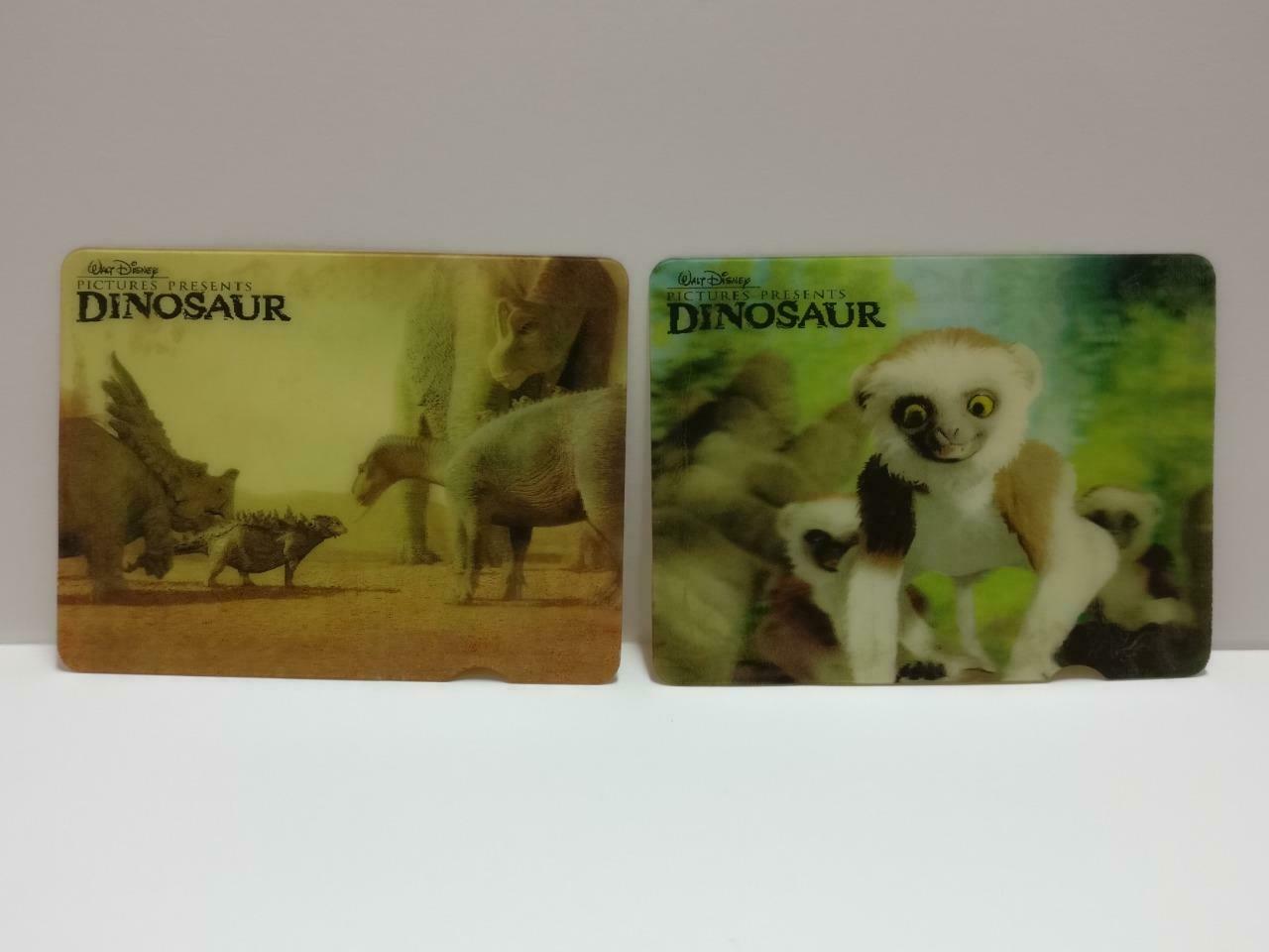 LUCKYPIGEON888 Disney Movie Dinosaur 3D Lenticular Postcard Lot Of 2 (E0500)
