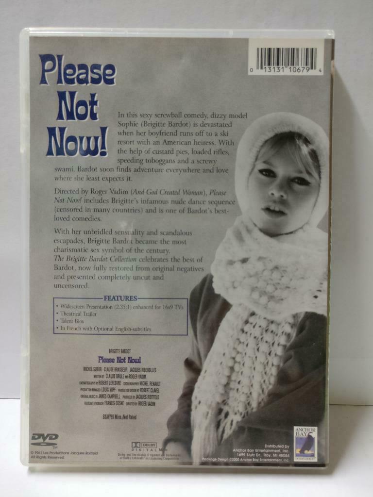 1960s Comedy Please Not Now! Brigitte Bardot Sexy Lady DVD (CD888)