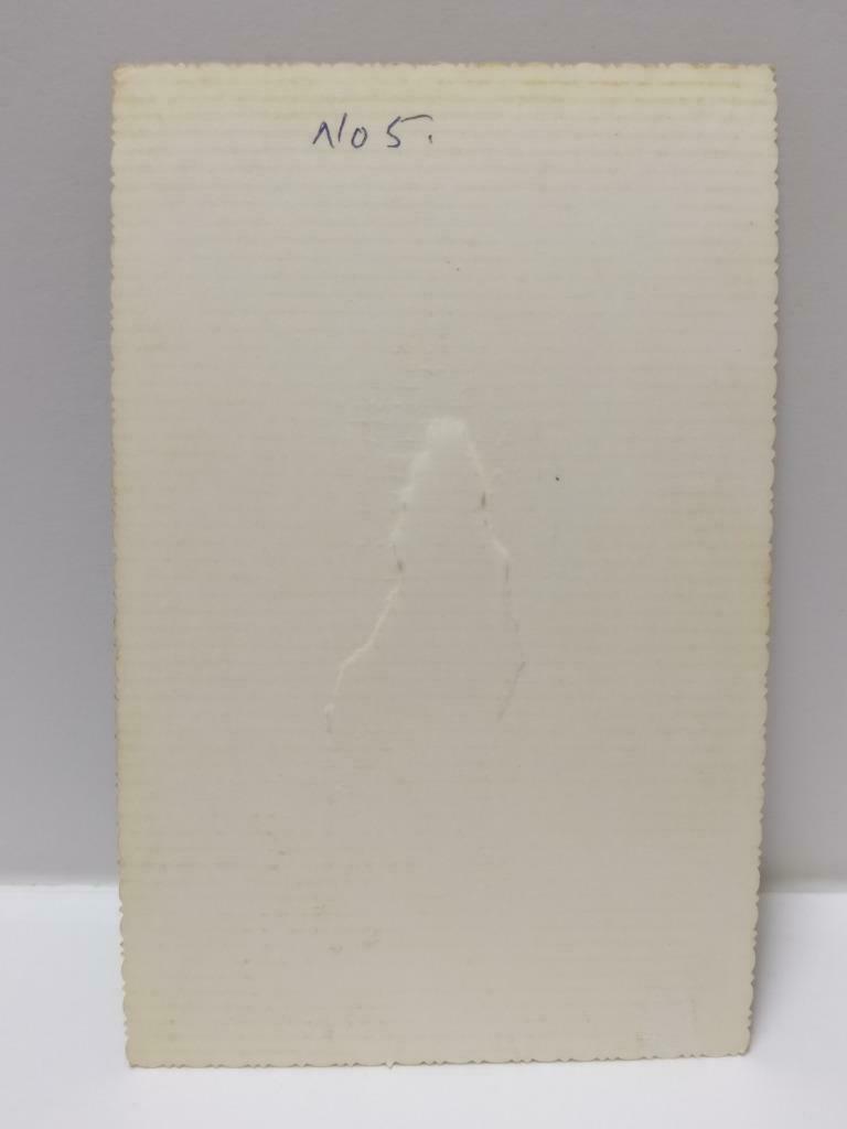 1960 Vtg Asian Malay Man In Traditional Wear On Stage Portrait B&W Photo (P363)