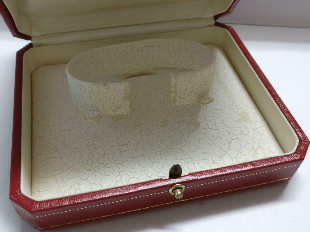 Vintage Cartier Watch Empty Box CO1017 With Mini Booklet (BX013)