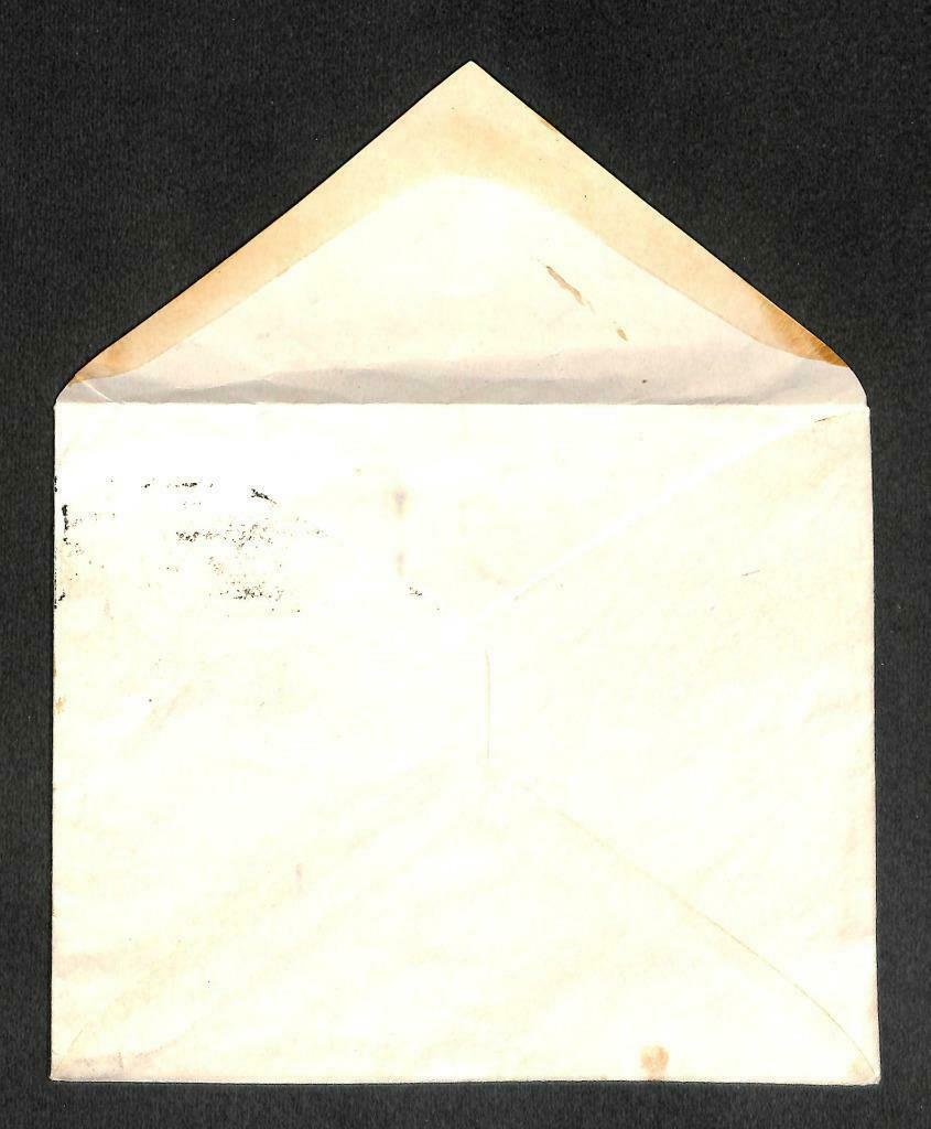 1962 Singapore Local 4 Cents Fish Stamp Chop Mail Cover (C1430)