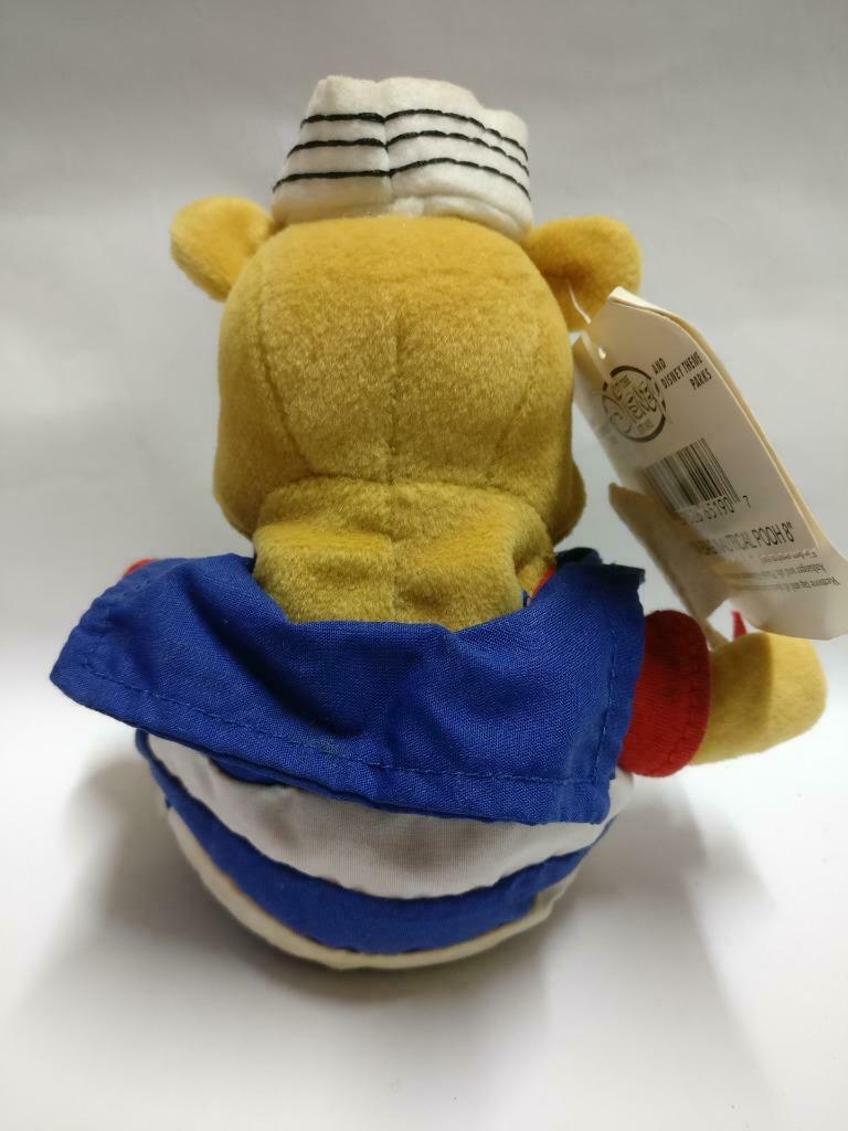 Winnie The Pooh Mini Beanbag Sailor Disney Souvenir Plush Soft Toy F/S (PTY122)
