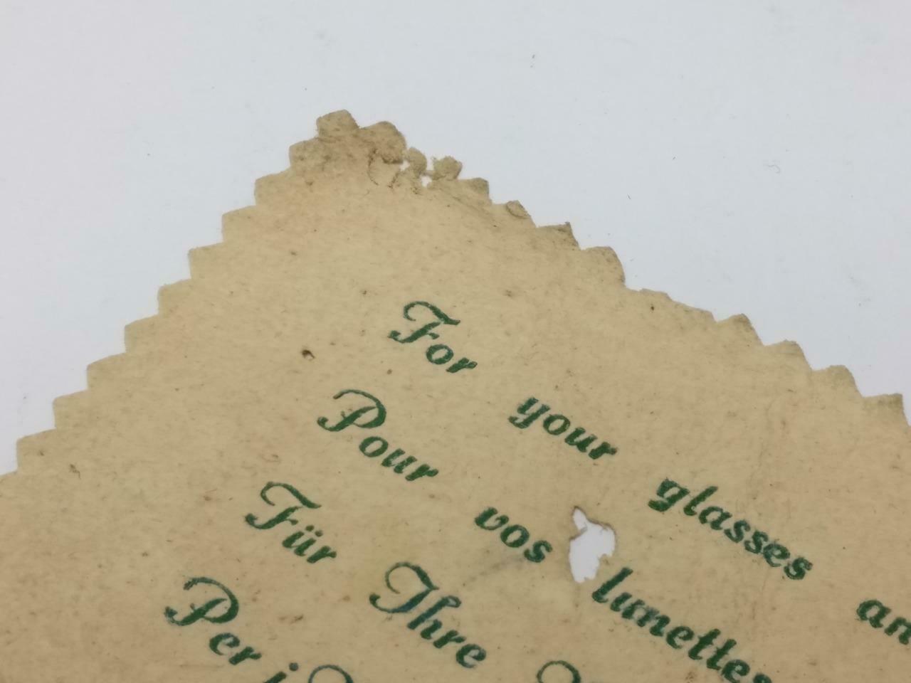 Vintage Rolex Arab Emirates Arabic Watch Cleaning Polishing Cloth F/S (A2436)