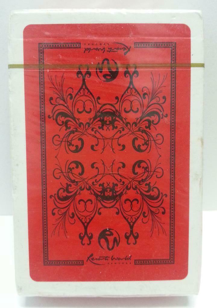 Rare Sealed Singapore Resorts World Sentosa Playing Cards Souvenir (A1021)