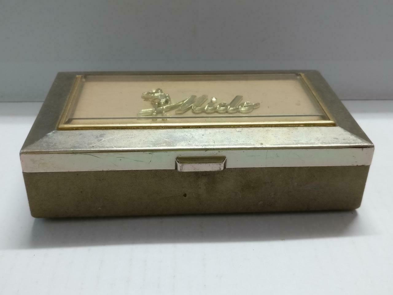 Vintage Mido Watch Ocean Star Metal Empty Box Defective Need Repair parts BX019