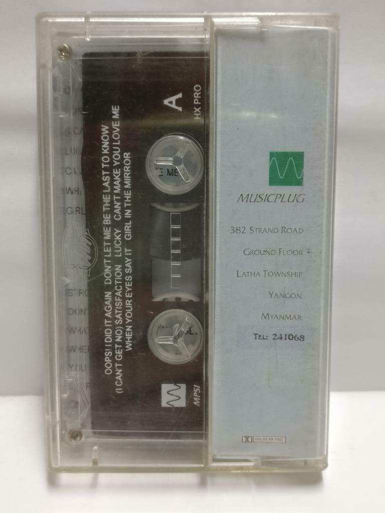 Britney Spears Oops!... I Did It Again Mega Rare Myanmar English Cassette CT488