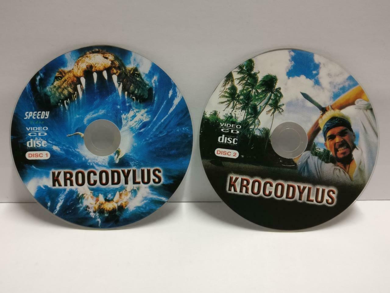 Horror Movie Krocodylus Matt Borlenghi Rare Malaysia Video CD 2x VCD OOP CDS359