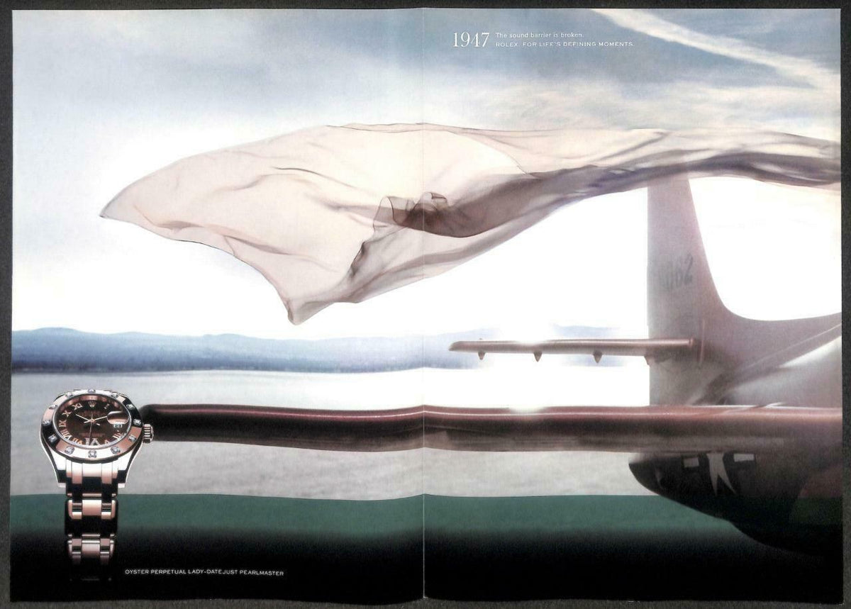 2010 Rolex Watch PearlMaster Magazine Advertisement Print Ad x 3 (P973)