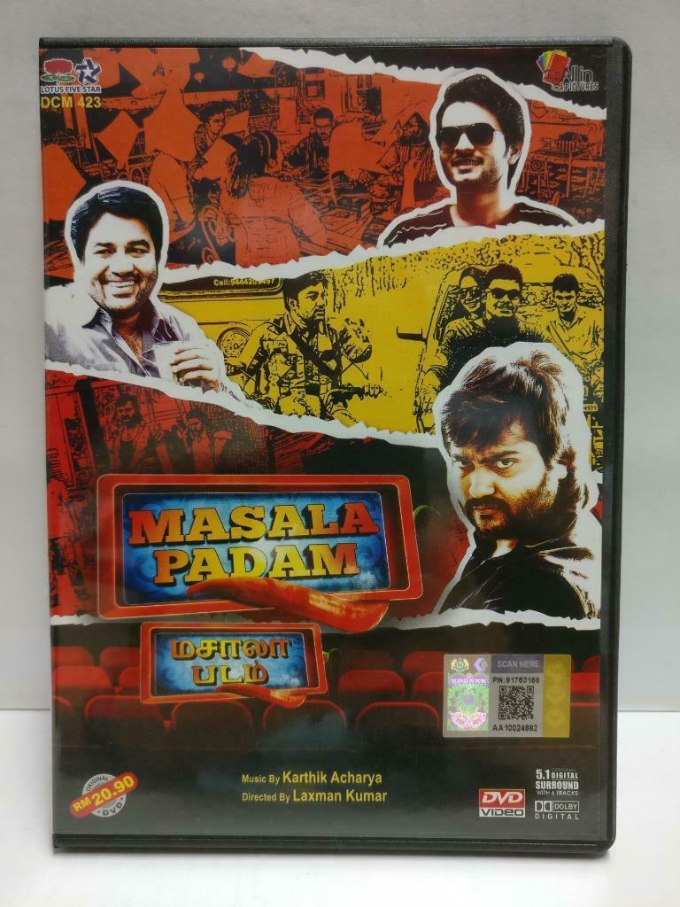 India Bollywood Tamil Movie Masala Padam Shiva Bobby Simha Malaysia DVD CD1038