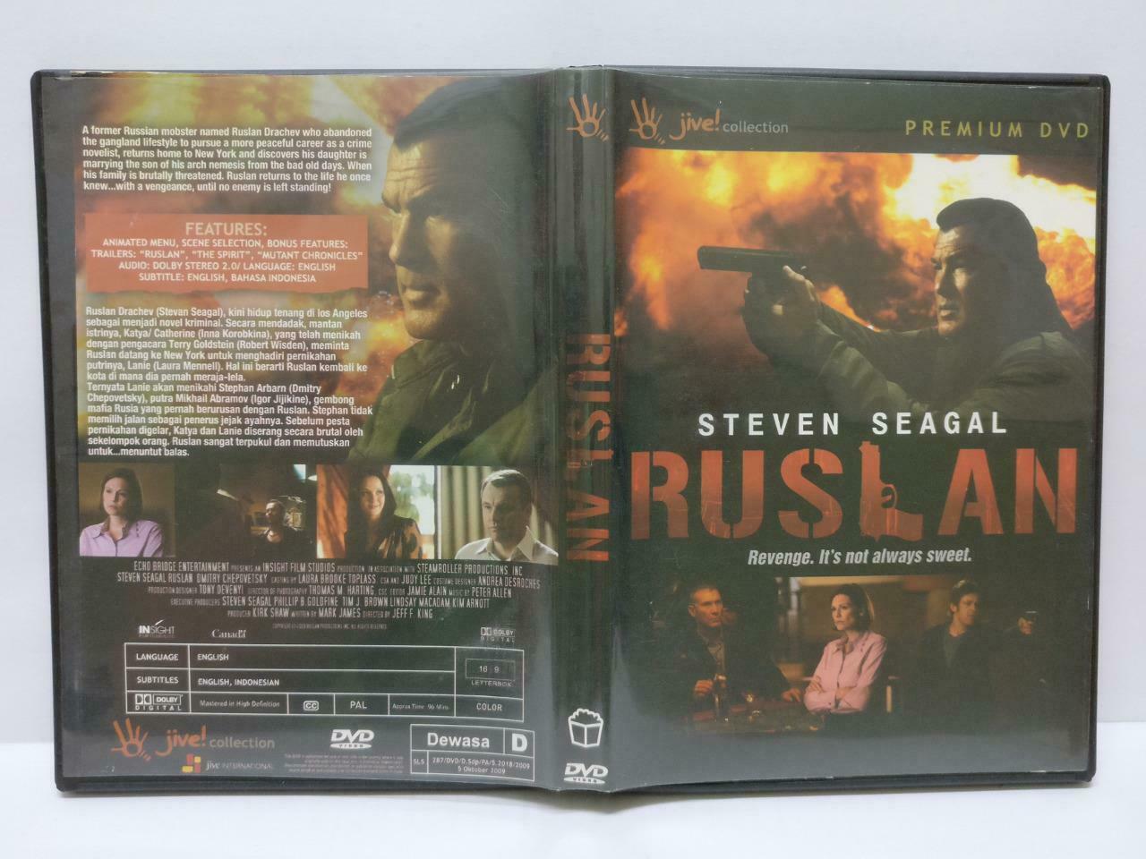 DVD Movie Ruslan Steven Seagal Rare Indonesia English Sub R3 (DVD103)