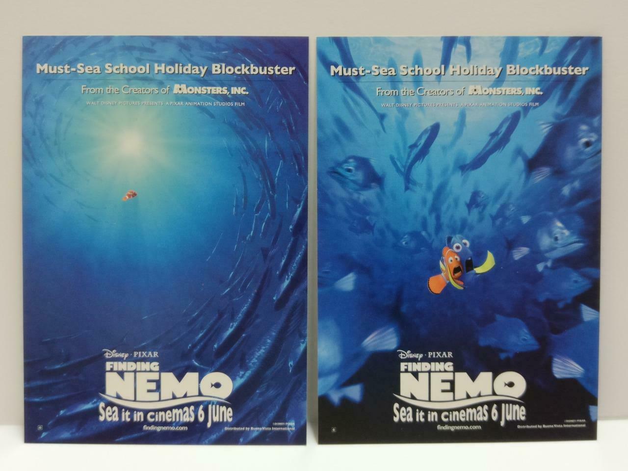 LUCKYPIGEON888 Cartoon Movie Nemo Fish Shark Blue Sea Postcard Lot Of 14 E0456