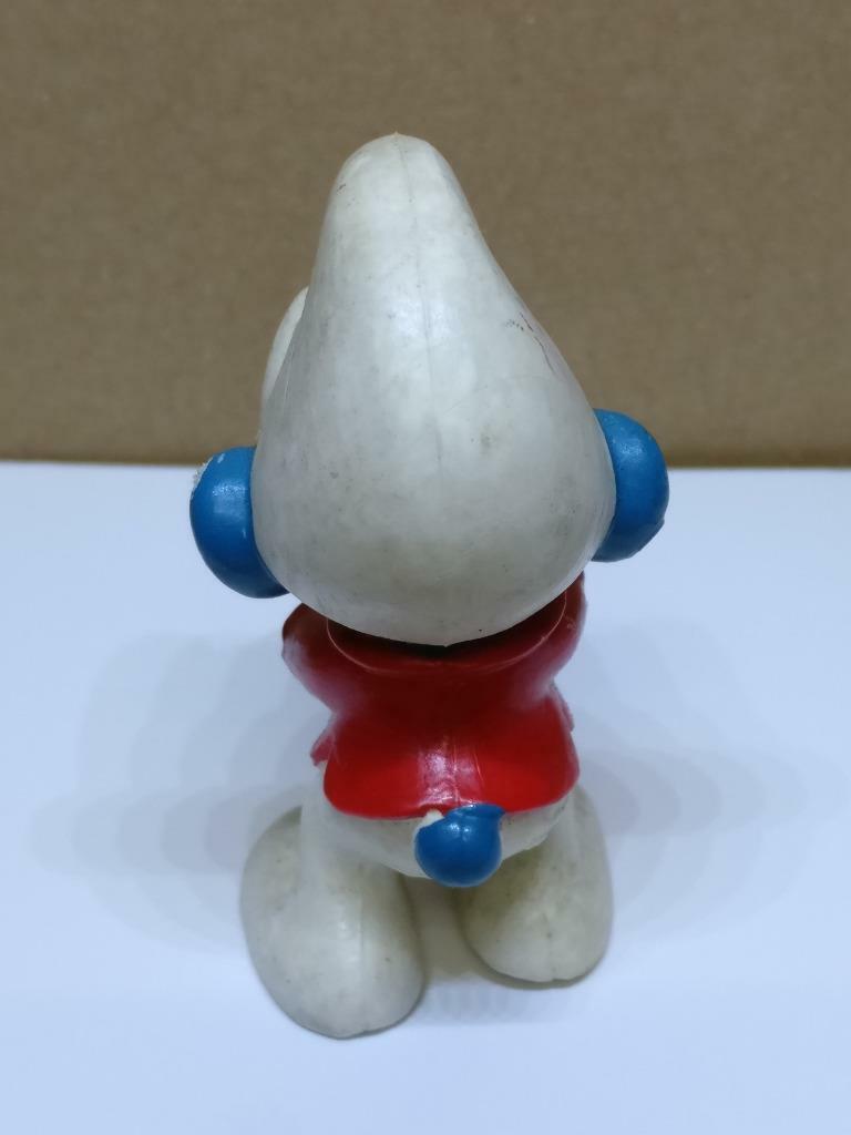 Vintage The Smurfs Musical Instrument Flute Figurine Hong Kong x1 Piece (A1774)