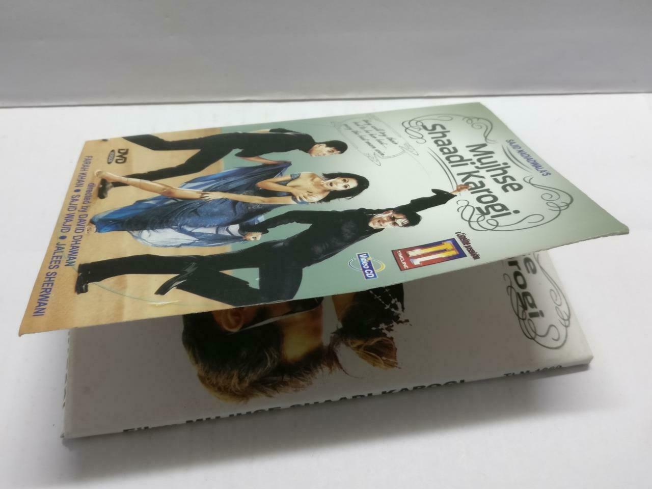 India Bollywood Hindi Movie Mujhse Shaadi Karogi Salman Khan 3x VCD Video CD1003