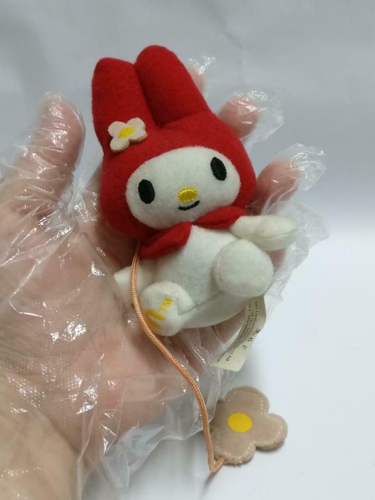 McDonald's Sanrio Melody 2005 Happy Meal Baby 4" Plush Soft Toy F/S (PTY147)