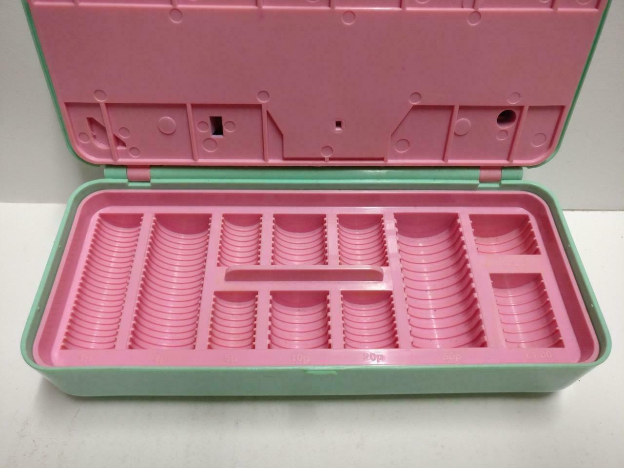 Vintage Polly Pocket 1989 Bluebird Rectangle Money Box Compact Only (FTY075)