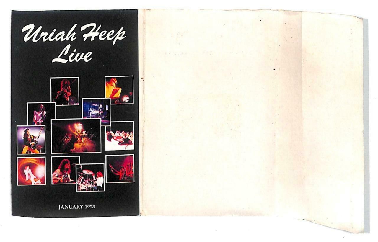 Rare Uriah Heep Live July Morning Sunrise 1973 Indonesia English Cassette CT945