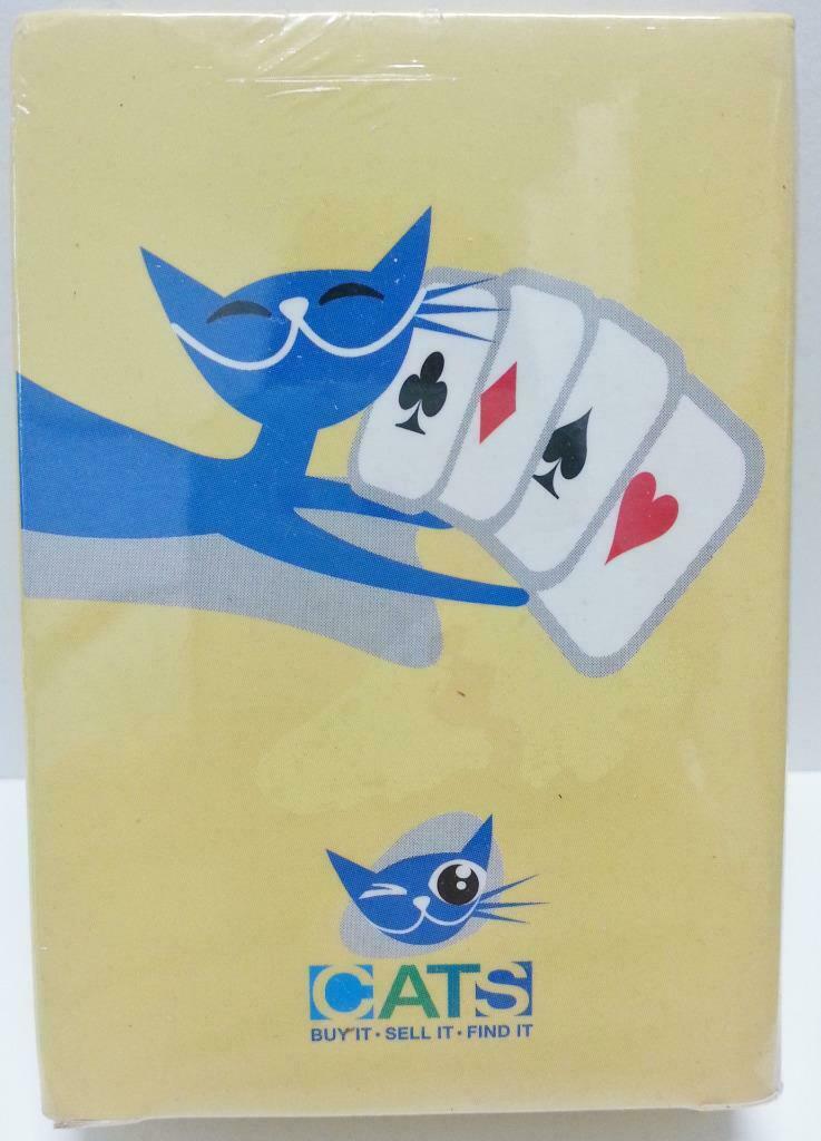 Rare Sealed Singapore CATS Advertisement Promo Playing Cards Souvenir (A1028)