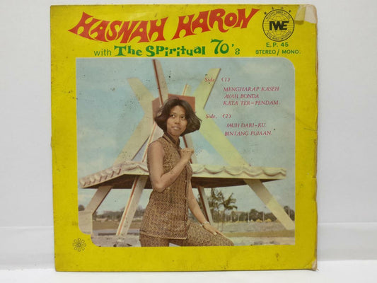 Malay Hasnah Haron & The Spiritual Band Psych Garage Rare Singapore EP 7" EP400
