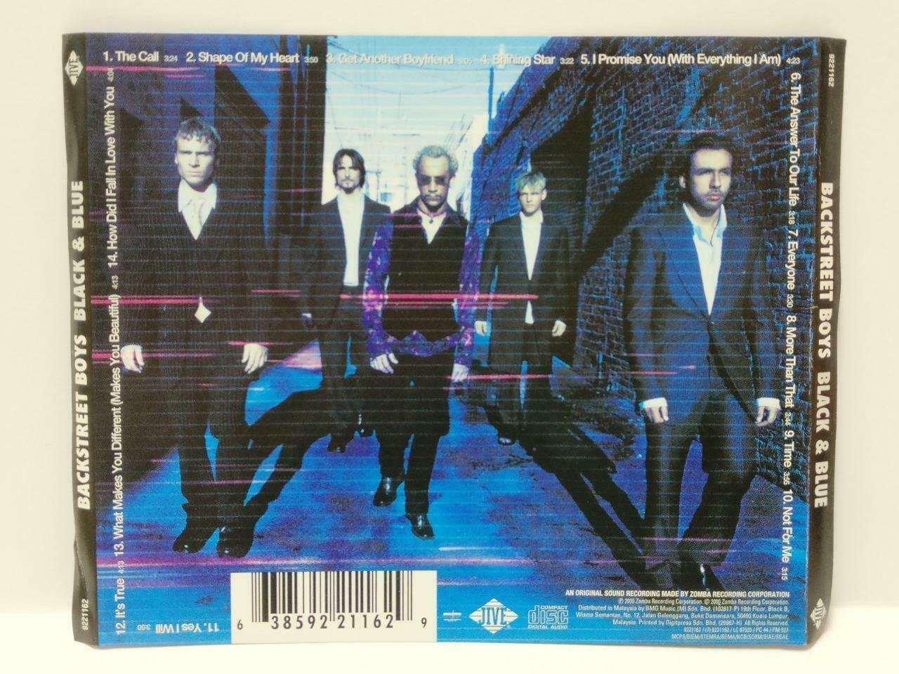 Backstreet Boys BSB Black & Blue 2000 Rare Malaysia CD CDS475
