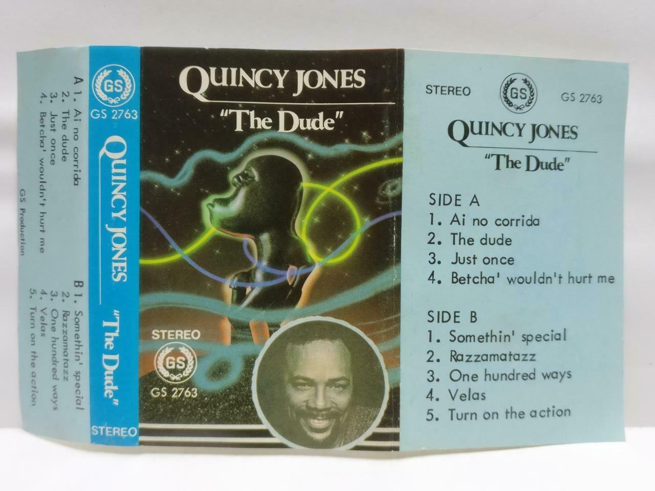Quincy Jones The Dude Mega Rare Singapore English Cassette CT501
