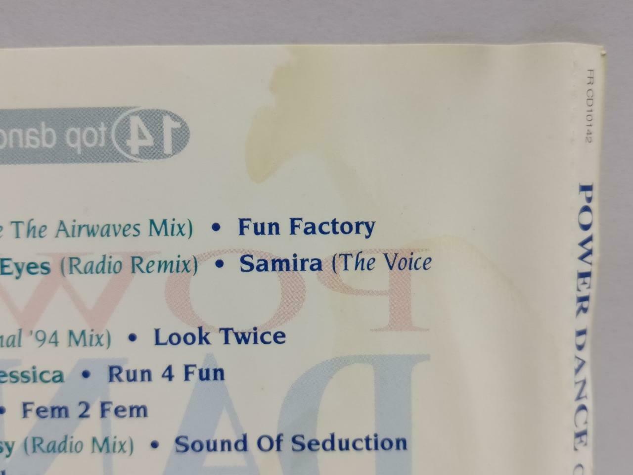 Various Artist Power Dance 1995 Fun Factory Billy Ocean Singapore CD (CDS274)