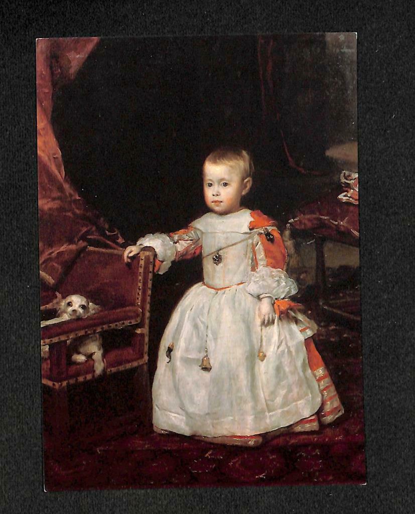 LUCKYPIGEON Diego Velázquez Infant Philipp Prosper Painting Postcard (C1727)